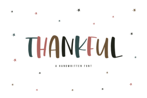 Thankful Font