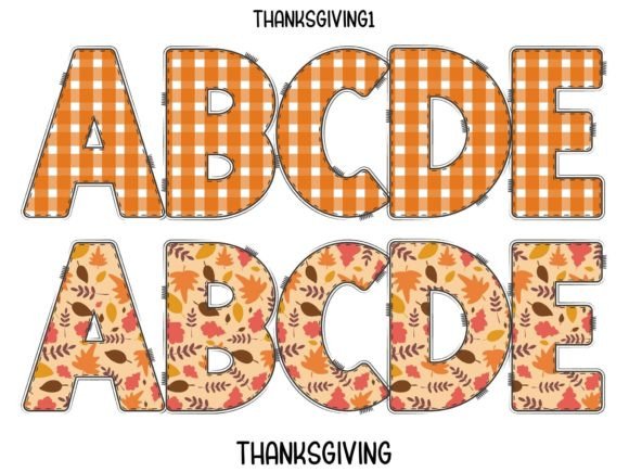 Thanksgiving Font - Image 3