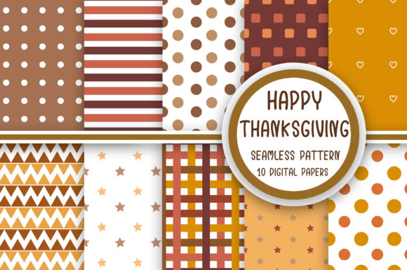 Thanksgiving Seamless Pattern