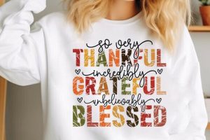 Alternative view of Thanksgiving Shirt Png, Christian Shirt