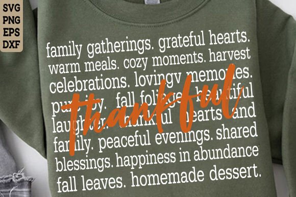 Thanksgiving Svg, Thankful Svg Fall Svg