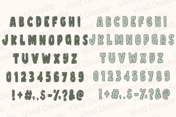 Thanksgiving and Fall Doodle Font - Image 4