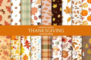 Thanksgiving Digital Paper