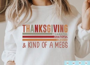 Alternative view of Thanksgiving Thankful Grateful Blessed &