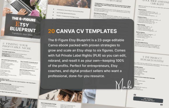 The 6-Figure Etsy Blueprint, Canva Ebook - Image 2