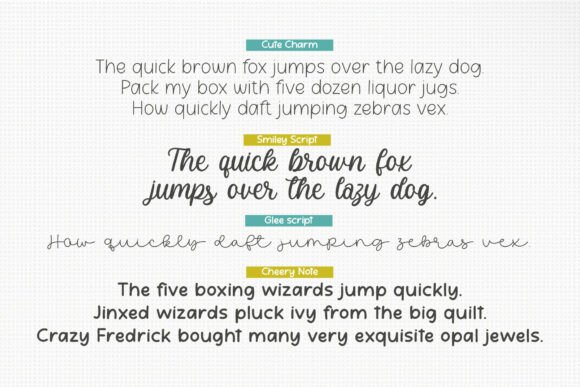 The Cute Handwriting Bundle Font - Image 9