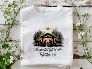 Alternative view of The Greatest Gift of All Png, Christian