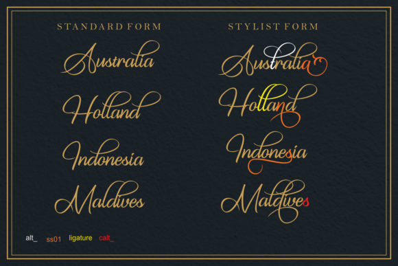 The King of Romance Font - Image 7