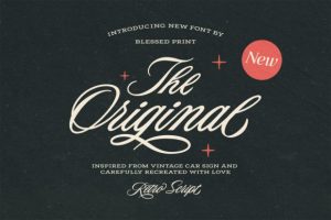 The Original Script Font