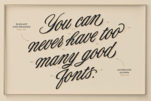 Alternative view of The Original Script Font