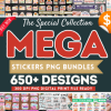 The Special Mega Stickers PNG Bundle