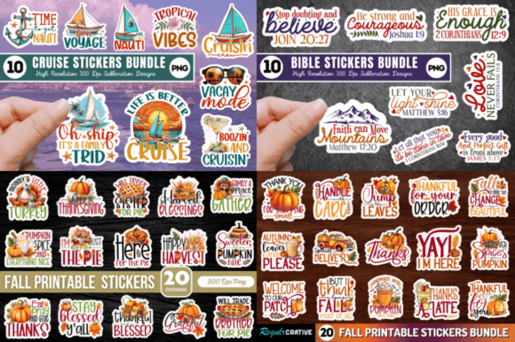 The Special Mega Stickers PNG Bundle - Image 3