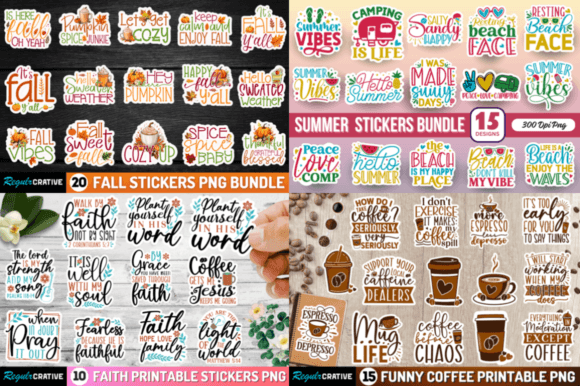 The Special Mega Stickers PNG Bundle - Image 4