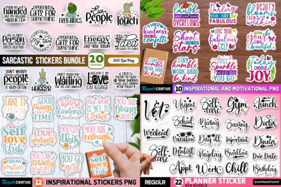 The Special Mega Stickers PNG Bundle - Image 5