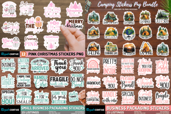 The Special Mega Stickers PNG Bundle - Image 6