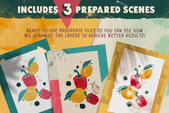 The Ultimate Procreate Background Set - Image 5