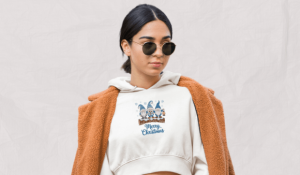 Alternative view of Three Christmas Gnomes