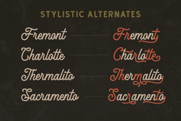 Thunder Heat Duo Font - Image 3