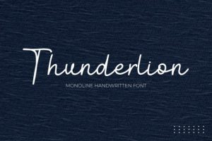Thunderlion Font