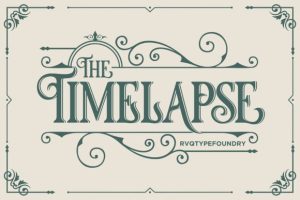 Timelapse Font