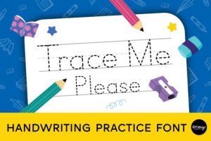 Trace Me Please Font