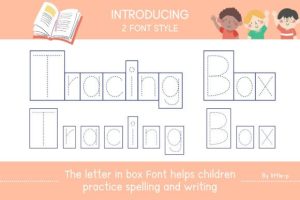 Tracing Box Font