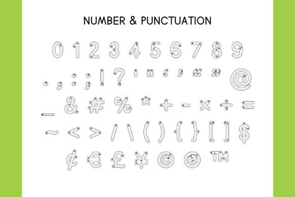 Tracing Step Font - Image 4