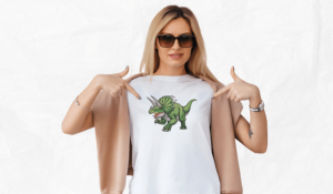 Alternative view of Triceratops Dinosaur