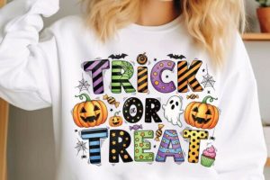 Alternative view of Trick or Treat Halloween Ghost Pumpkin