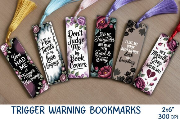 Trigger Warning Bookmarks