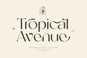 Tropical Avenue Font