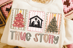 True Story PNG, Christian Christmas