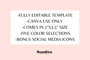 Alternative view of Tumbler Care Card Template 5 Colors