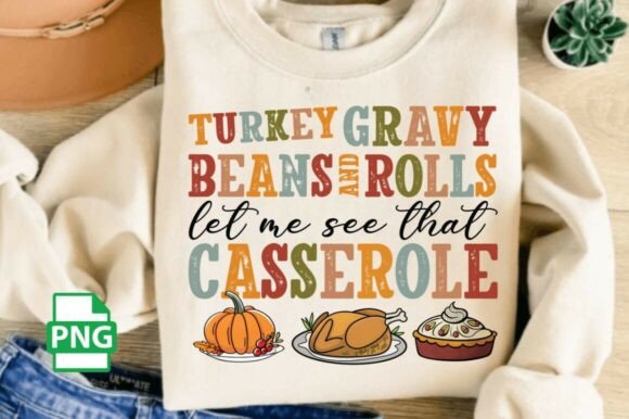 Turkey Gravy Beans PNG, Thanksgiving PNG