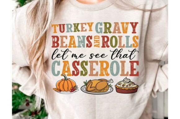 Turkey Gravy Beans PNG, Thanksgiving PNG - Image 2