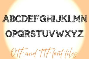 Alternative view of Twisted Rope Font