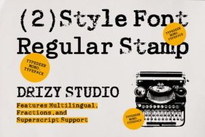 Alternative view of Typedeer Mono Font