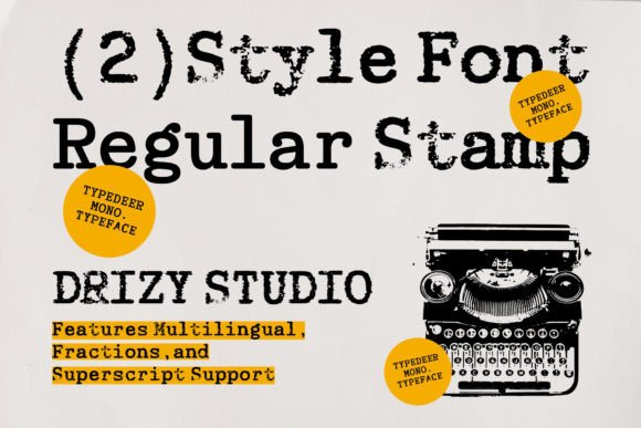 Typedeer Mono Font - Image 2