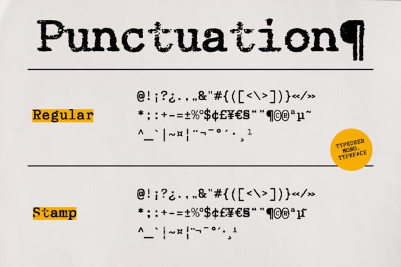 Typedeer Mono Font - Image 5