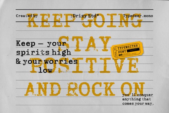 Typedeer Mono Font - Image 8