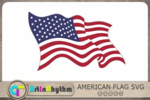US Flag Svg, American Flag Svg, USA Flag