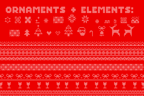 Ugly Christmas Sweater Font - Image 4