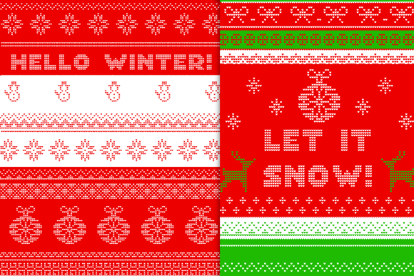 Ugly Christmas Sweater Font - Image 5