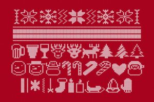 Alternative view of Ugly Sweater Font