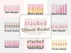 Ultimate Stacked Font