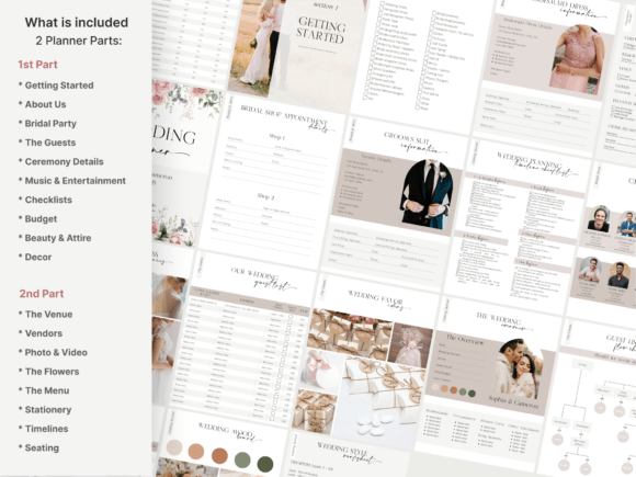Ultimate Wedding Planner Canva - Image 2