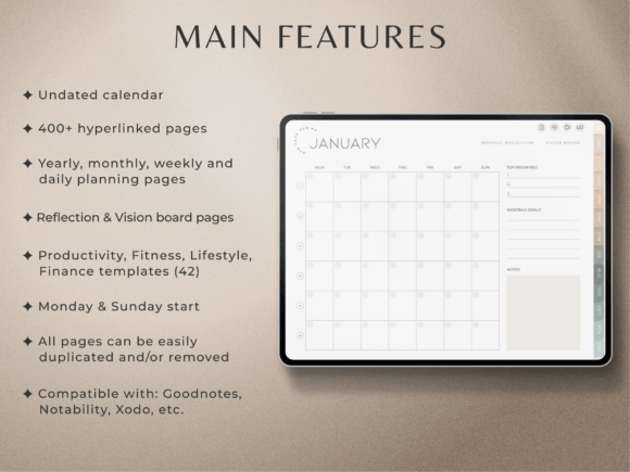 Undated Digital Planner - Image 2
