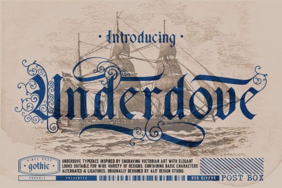 Underdove Font