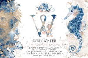 Underwater Watercolor Collection