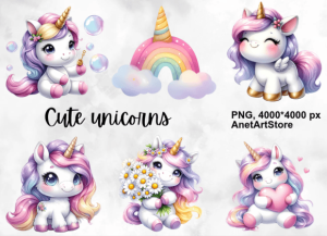 Unicorn Cute Unicorn Little Unicorns